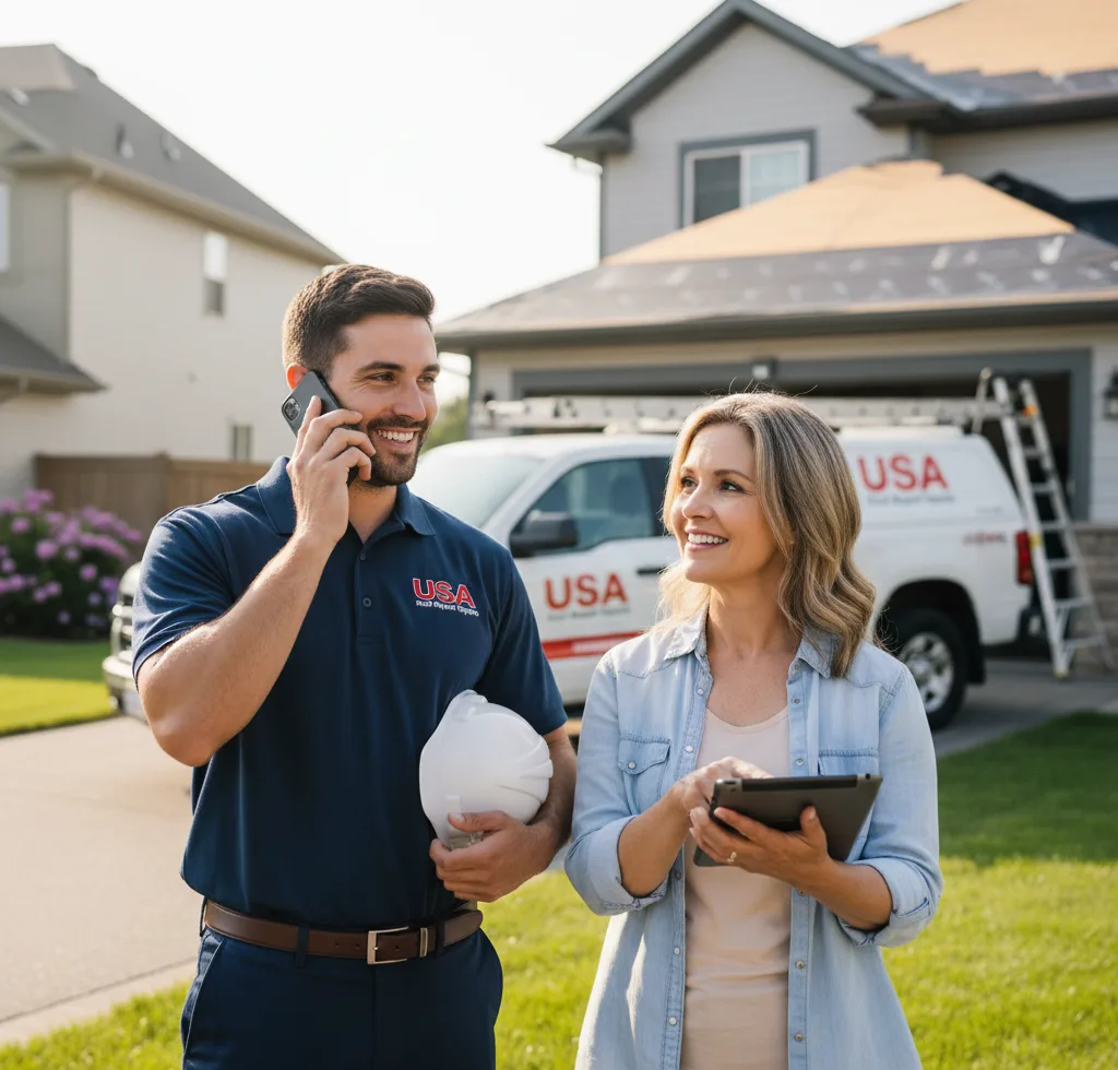 USA Roof Repair Experts customer support in Stamford